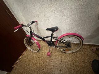 Bicicleta infantil niña rosa
