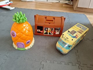 Piña, Autocaravana y Restaurante de Bob Esponja
