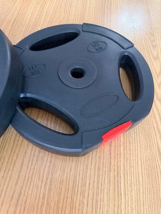 Discos de pesas 25mm (juego 4 discos), 30 kg.