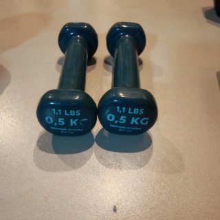 Mancuernas 0,5 kg (1,1 LBS) Decathlon