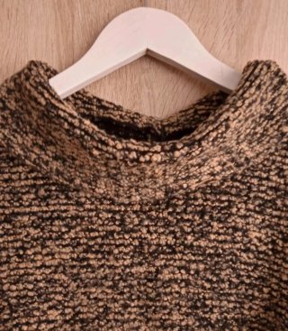 (M) Chaleco estilo jersey sin mangas