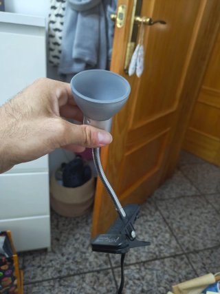 Lámpara Pinza Flexible