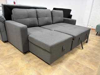 Sofá Cama Chaise Longue Reversible con Canapé