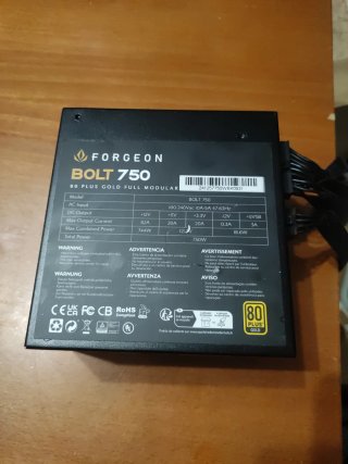 Fuente Alimentación FORGEON Bolt 750W Modular