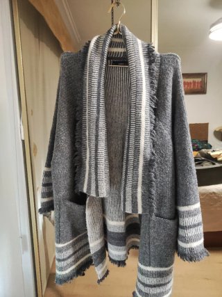 Abrigo de lana Zara