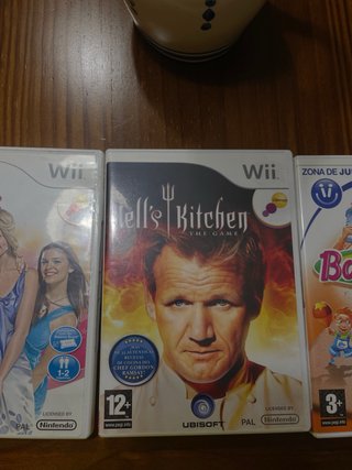 3 Juegos para Nintendo Wii