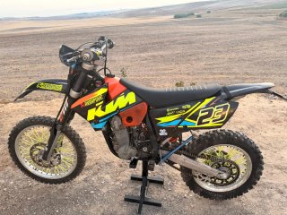 Moto de Motocross KTM