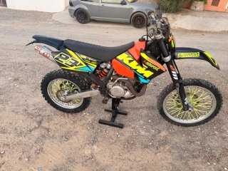 Moto de Motocross KTM