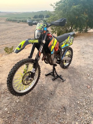 Moto de Motocross KTM