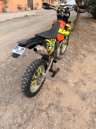 Moto de Motocross KTM