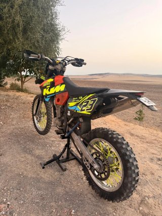 Moto de Motocross KTM