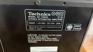 AMPLIFICADOR TECHNICS SU-VX620