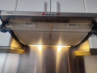 Campana extractora Teka gris