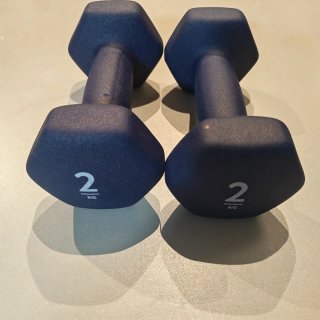 Mancuernas 2 kg (par)