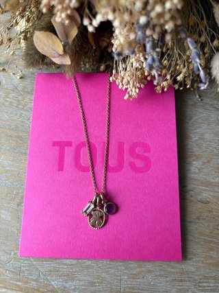 Collar Tous Oso y Piedras