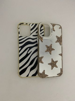 2 custodie per iPhone 12 Mini: Zebra e Stelle