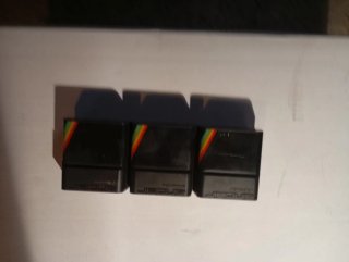 3 Cartuchos Sinclair ZX Microdrive