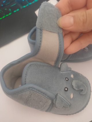 Zapatillas de Casa Elefante Talla 19
