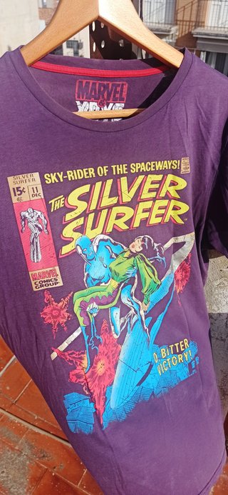 Camiseta Marvel Silver Surfer ALTA CALIDAD
