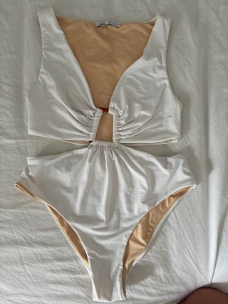 Trikini Zara Blanco