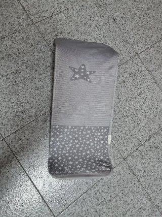 Hamaca Bebé Bañera Estrellas Gris
