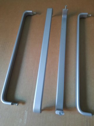 5 Tiradores de Aluminio para Muebles