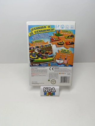 Bob Esponja: Botes de Choque + 2 Volantes Wii