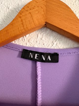Vestido Largo Lila Talla Única