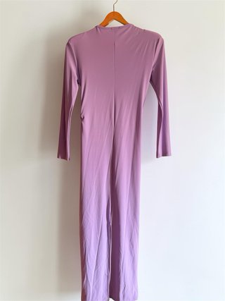 Vestido Largo Lila Talla Única