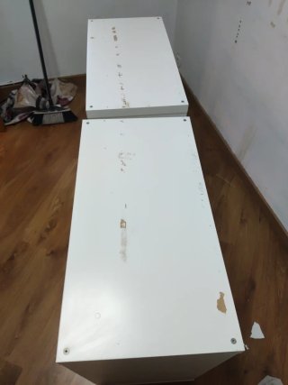 2 Estanterías Ikea Malm Blanca