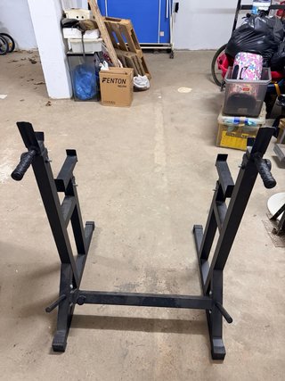 Soporte Barra Pesas Ajustable