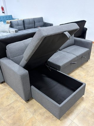 Sofá Cama Chaiselongue Reversible + Canapé 215cm