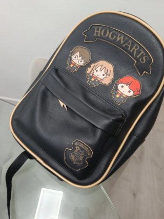 Mochila Harry Potter Hogwarts Negra