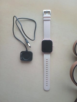 Reloj Inteligente Rosa Estilo Apple Watch