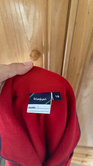 Americana Uniforme Alborada Roja
