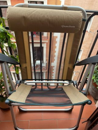 Silla de camping Quechua plegable