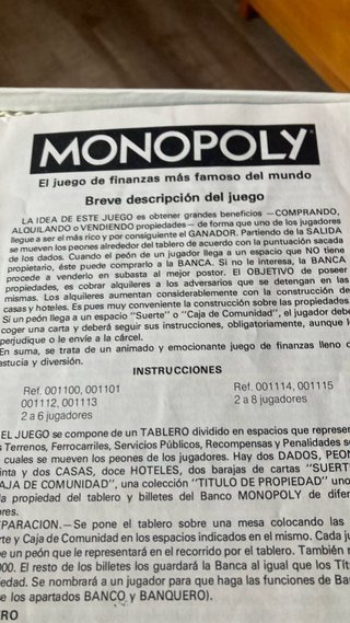 Juego de Mesa Monopoly Borrás