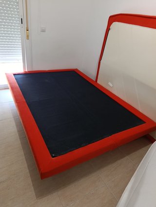 Sofá Cama Rojo 140x200