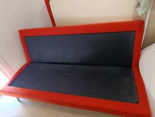Sofá Cama Rojo 140x200