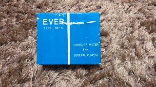Fotómetro Vintage EVER NE-6 (Made in Japan)