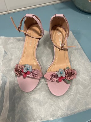 Sandalias kmanlisa Talla 37 Flores Rosas