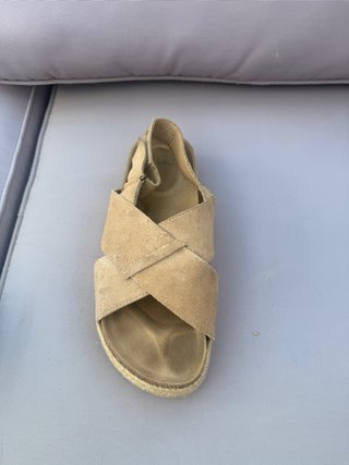 Sandalias Mango Teen Beige