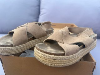 Sandalias Mango Teen Beige