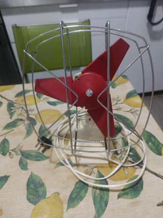Ventilador Vintage de Sobremesa o pared