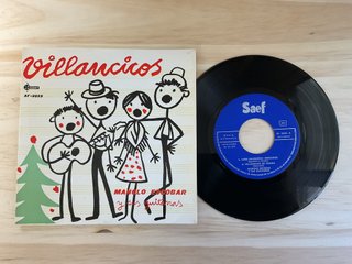 Villancicos Manolo Escobar EP 45 Saef