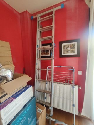 Escalera de Aluminio 3x9 (5 metros)