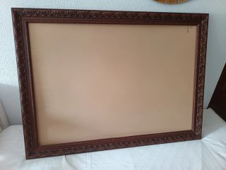 Marco Grande Madera Labrada 113x82cm