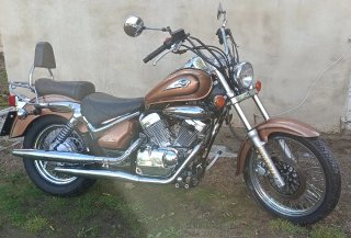 preciosa suzuki intruder 5mil klm