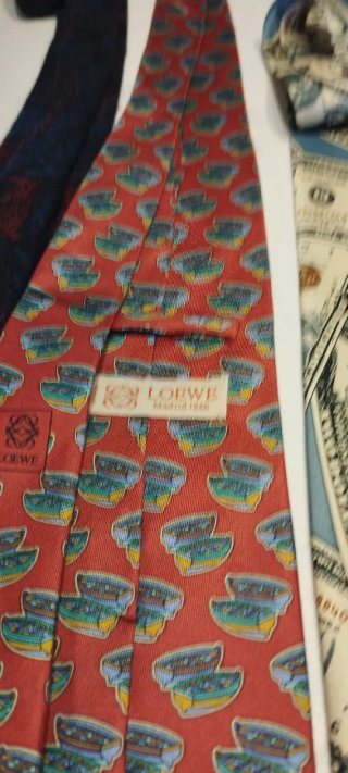 Lote 8 Corbatas Variadas Diseños y Marcas