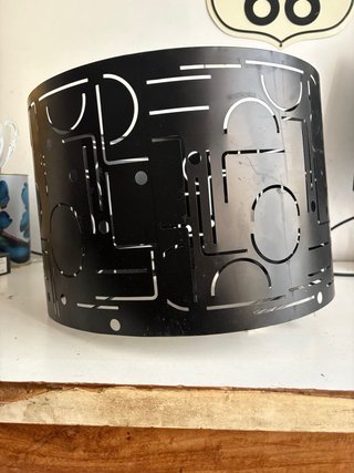 Lámpara de techo Ikea negra